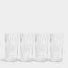 Orrefors Art Glass Orrefors City Highball - Set of 4