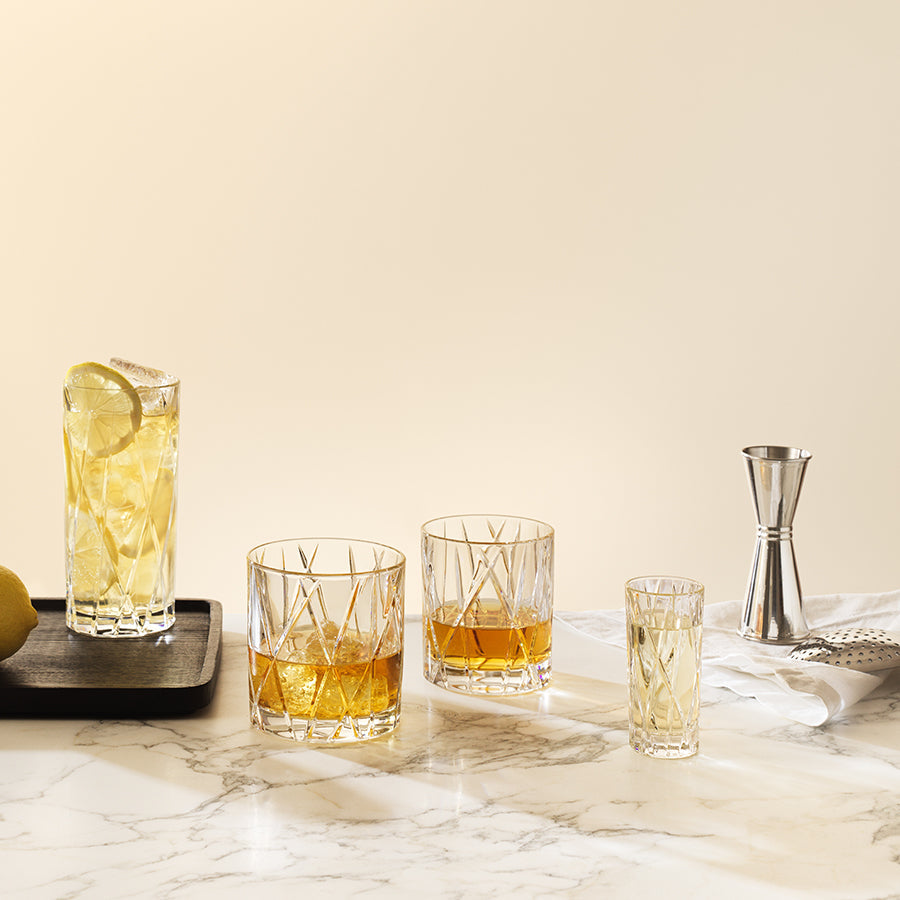 Orrefors Art Glass Orrefors City Highball - Set of 4