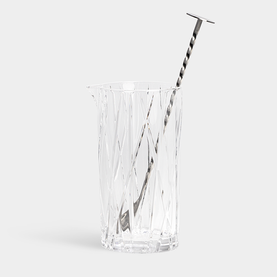 Orrefors Art Glass Orrefors City Mixing Glass incl. a spoon