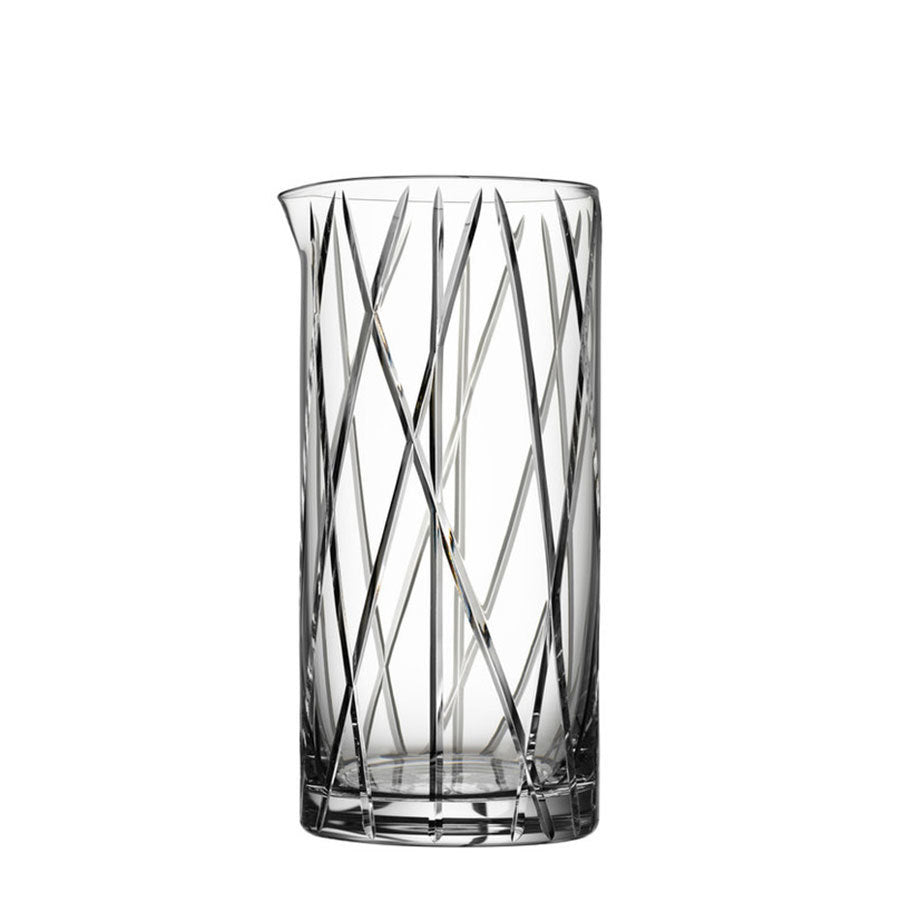Orrefors Art Glass Orrefors City Mixing Glass incl. a spoon