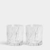 Orrefors Art Glass Orrefors City Old Fashioned - Set of 2