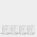 Orrefors Art Glass Orrefors City Old Fashioned - Set of 4