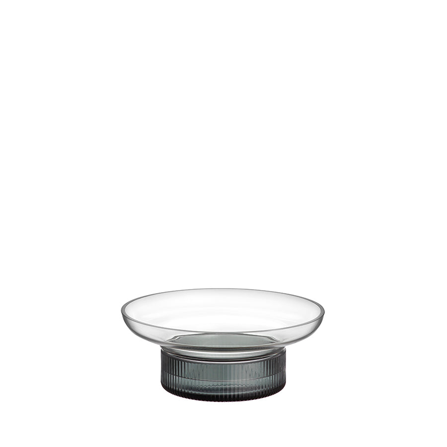 Orrefors Art Glass Orrefors Ensemble Smokey Blue/Gray Small