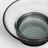 Orrefors Art Glass Orrefors Ensemble Smokey Blue/Gray Small