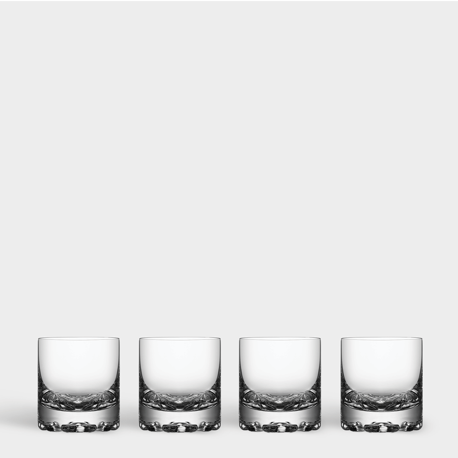 Orrefors Art Glass Orrefors Erik Old Fashioned - Set of 4
