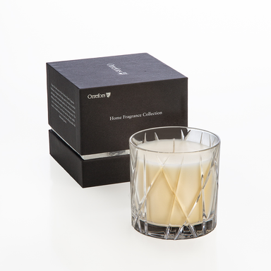 Orrefors Art Glass Orrefors Fragrance Collection City Candle - Warm Amber and Oakmoss