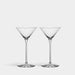Orrefors Art Glass Orrefors Frantzén Martini Set of 2