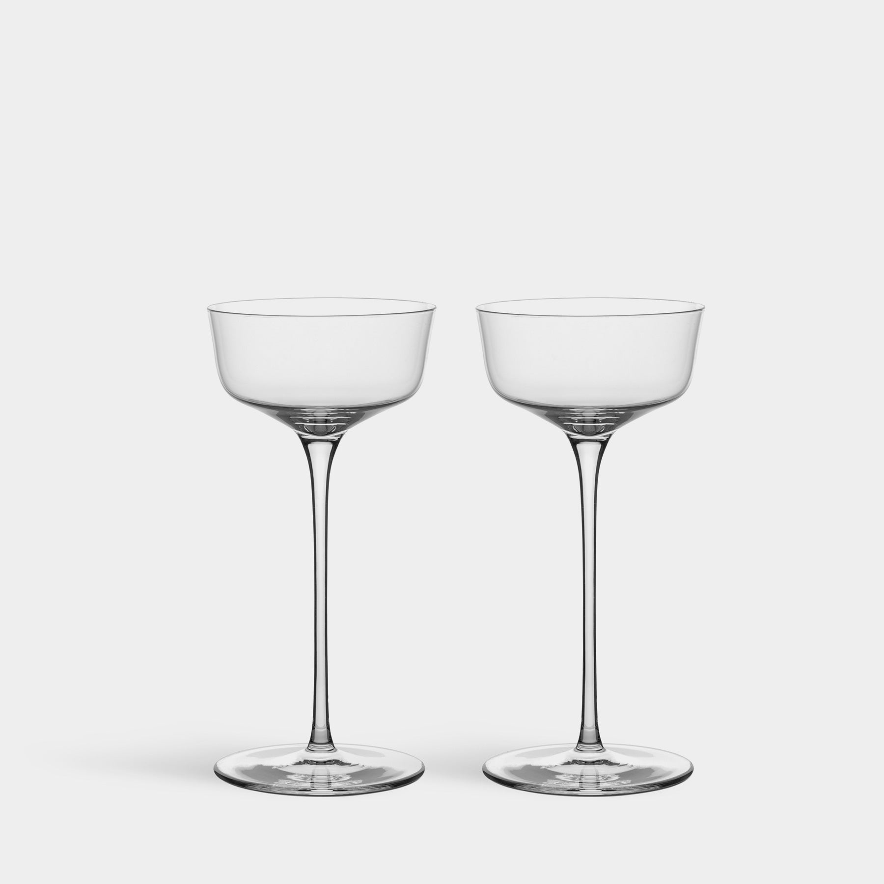 Orrefors Art Glass Orrefors Frantzén Nick and Nora Set of 2
