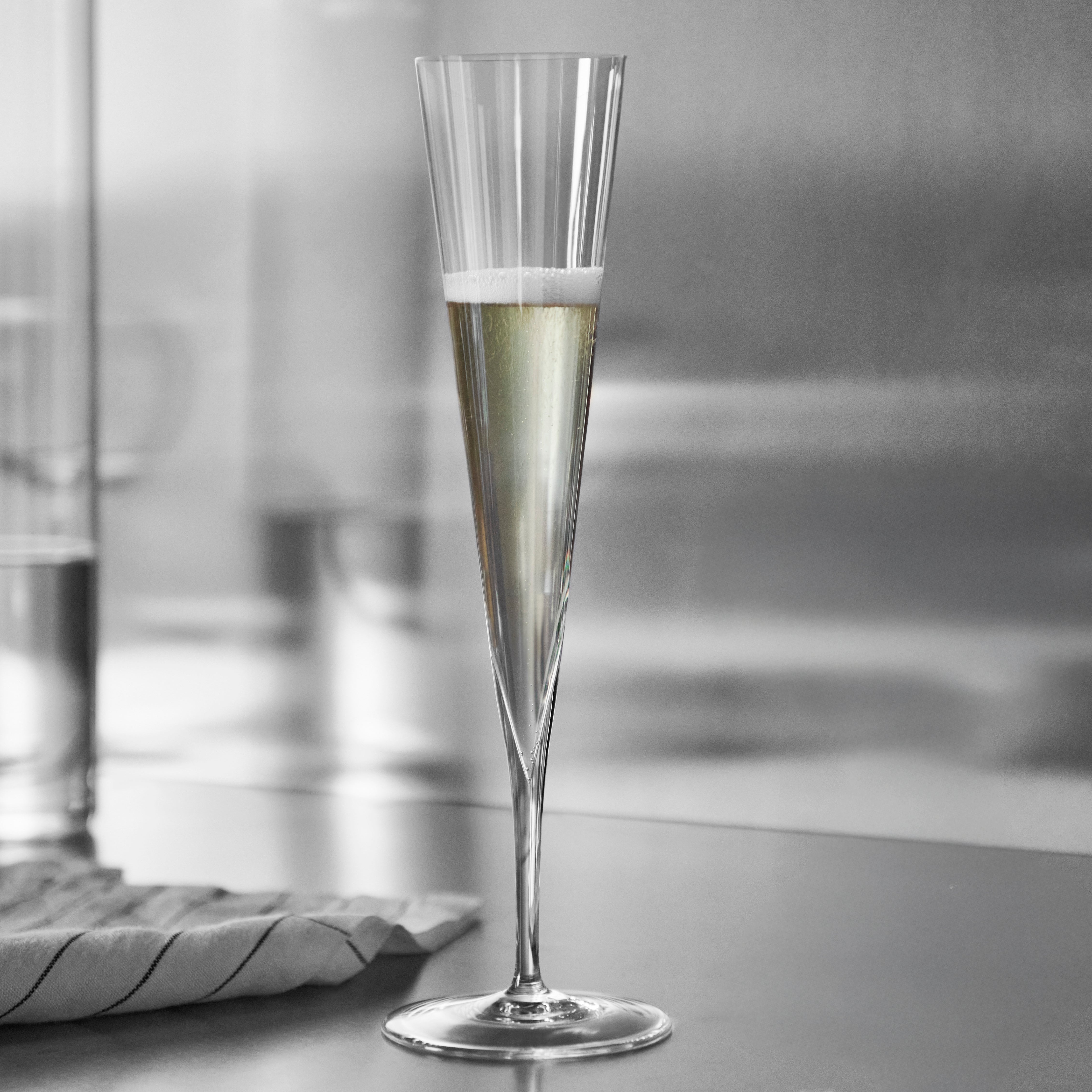 Orrefors Giftware Orrefors Geometry Champagne - Set of 2