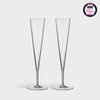 Orrefors Giftware Orrefors Geometry Champagne - Set of 2