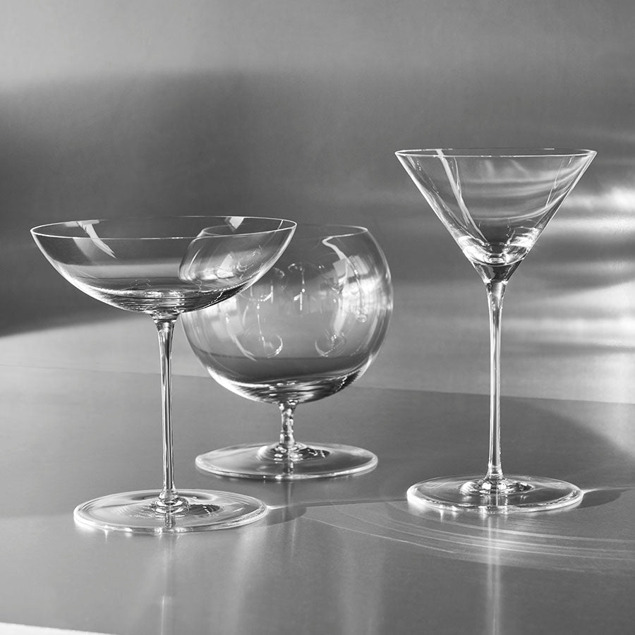 Orrefors Giftware Orrefors Geometry Cognac - Set of 2
