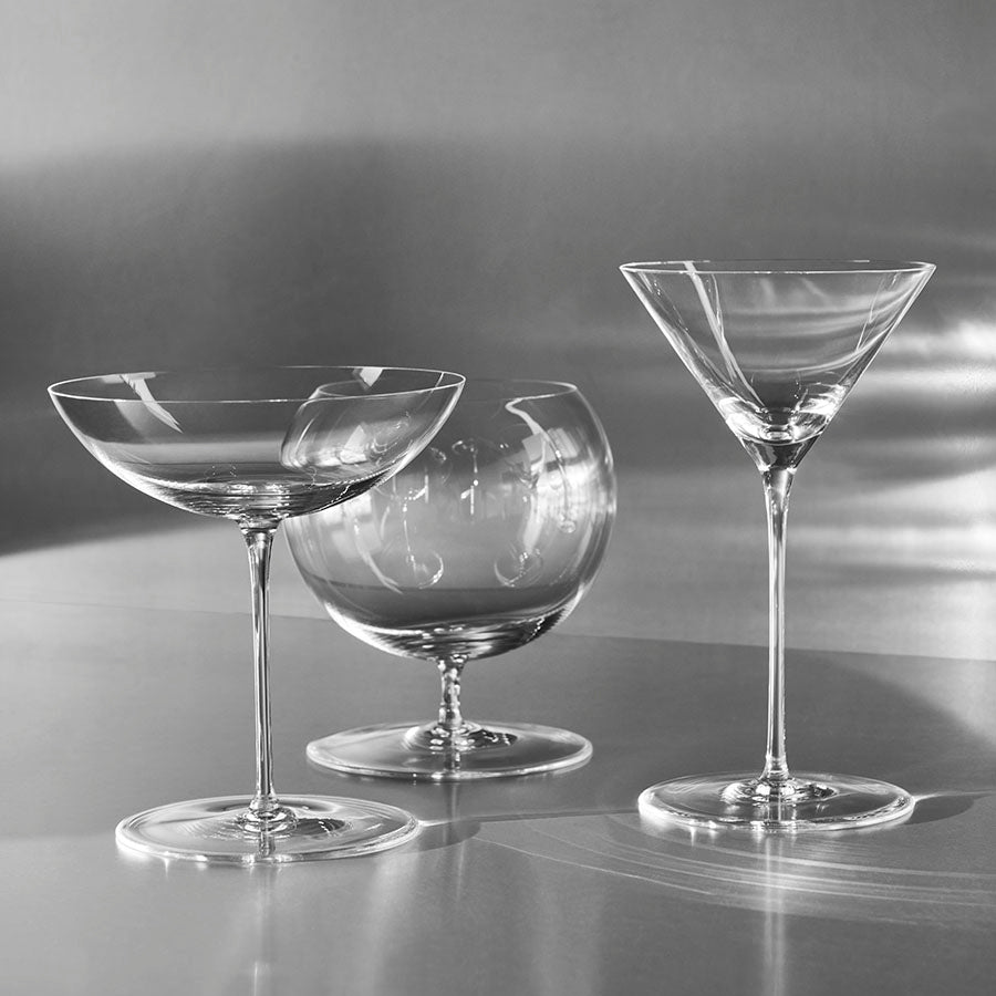 Orrefors Giftware Orrefors Geometry Martini - Set of 2