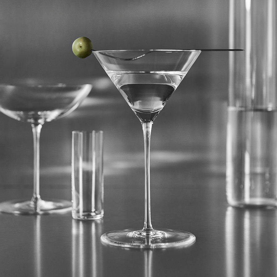 Orrefors Giftware Orrefors Geometry Martini - Set of 2