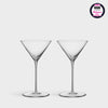 Orrefors Giftware Orrefors Geometry Martini - Set of 2
