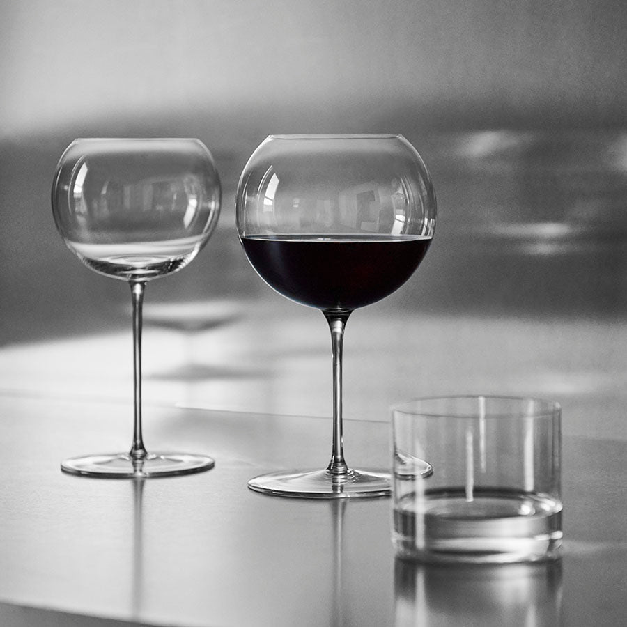 Orrefors Giftware Orrefors Geometry Red Wine - Set of 2