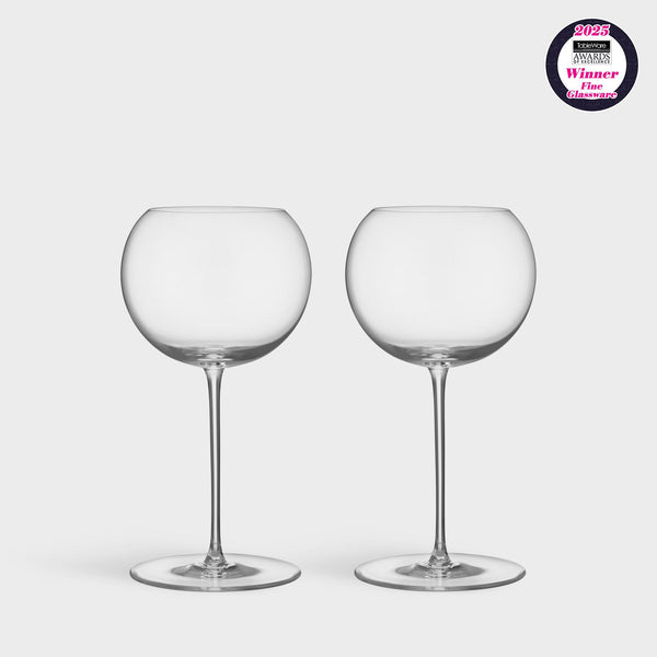 Orrefors Giftware Orrefors Geometry White Wine - Set of 2
