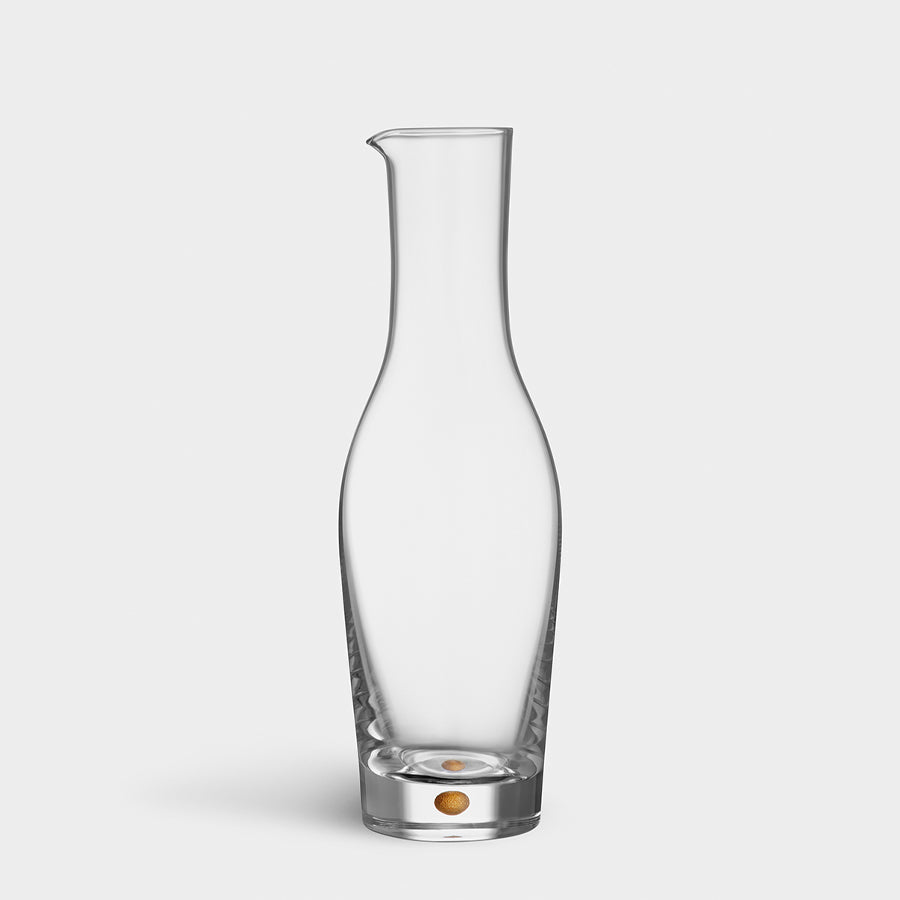 Orrefors Art Glass Orrefors Gold Intermezzo Gold Carafe