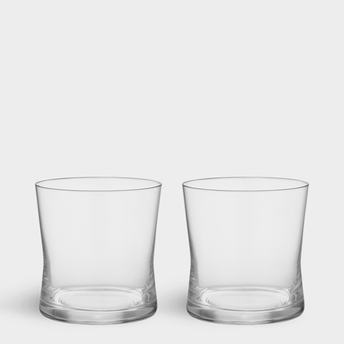 Orrefors Art Glass Orrefors Grace Double Old Fashioned - Set of 2