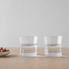 Orrefors Art Glass Orrefors Grace Double Old Fashioned - Set of 2