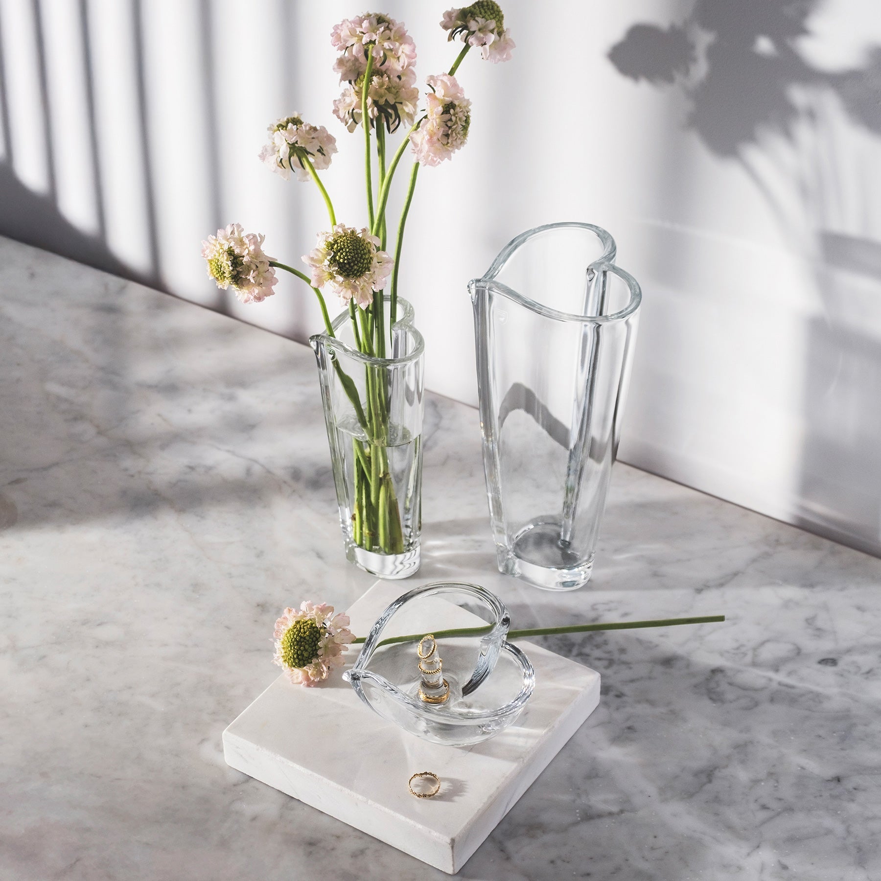 Orrefors Art Glass Orrefors Heart Ring Holder