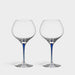 Orrefors Art Glass Orrefors Intermezzo Blue Bouquet Set of 2