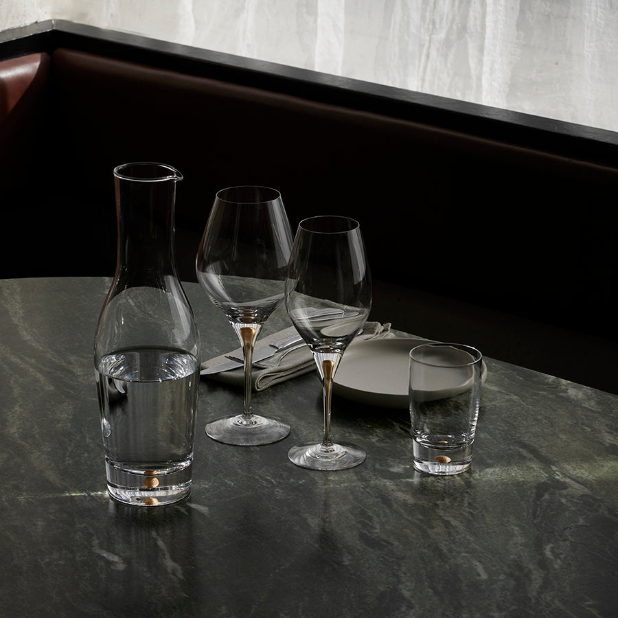 Orrefors Art Glass Orrefors Intermezzo Gold Aroma - Set of 2