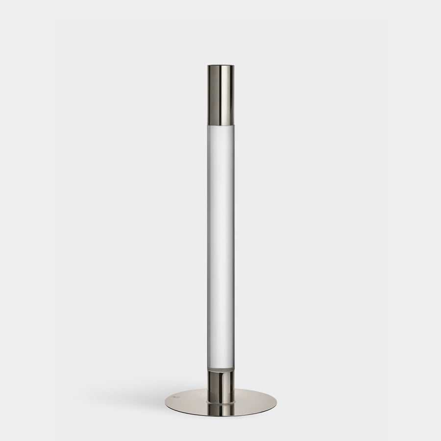 Orrefors Lumiere Candlestick Silver Large — ShopTheAddison