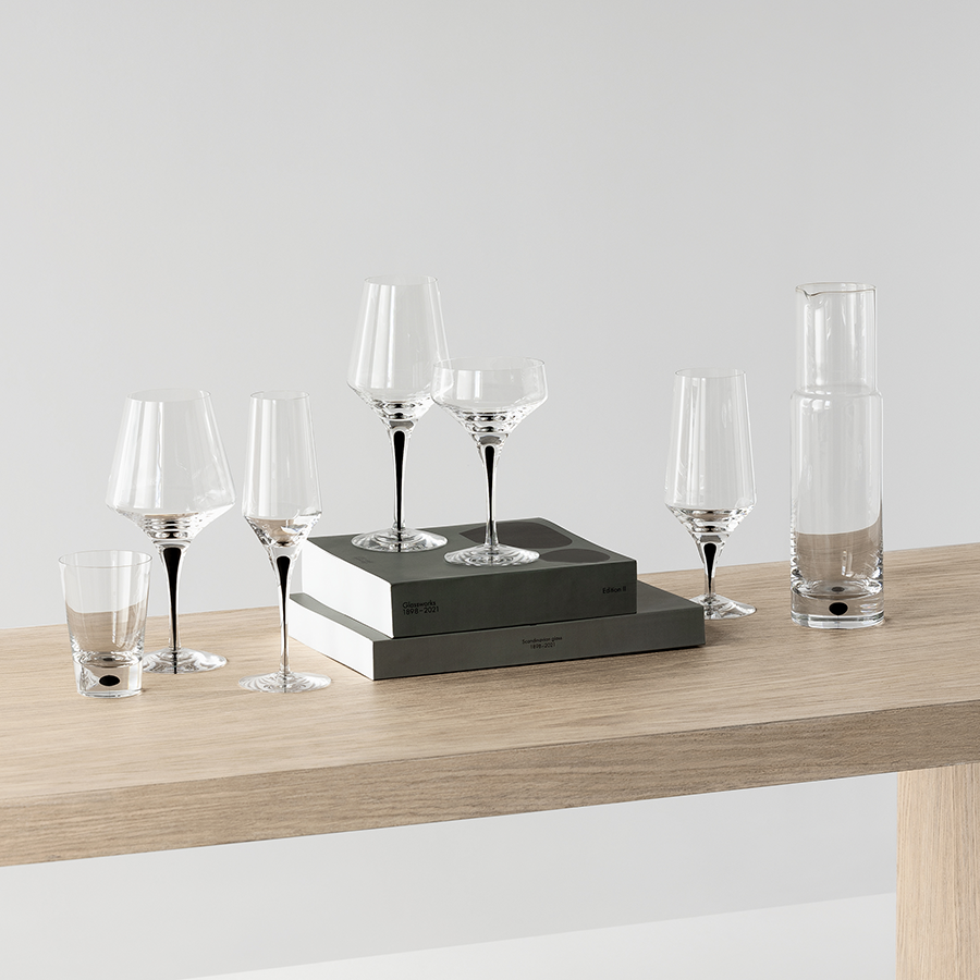 Orrefors Art Glass Orrefors Metropol Red Wine - Set of 2