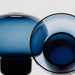 Orrefors Giftware Orrefors Midsummer Vases Midnight Blue Mini Set Of 7 Ltd