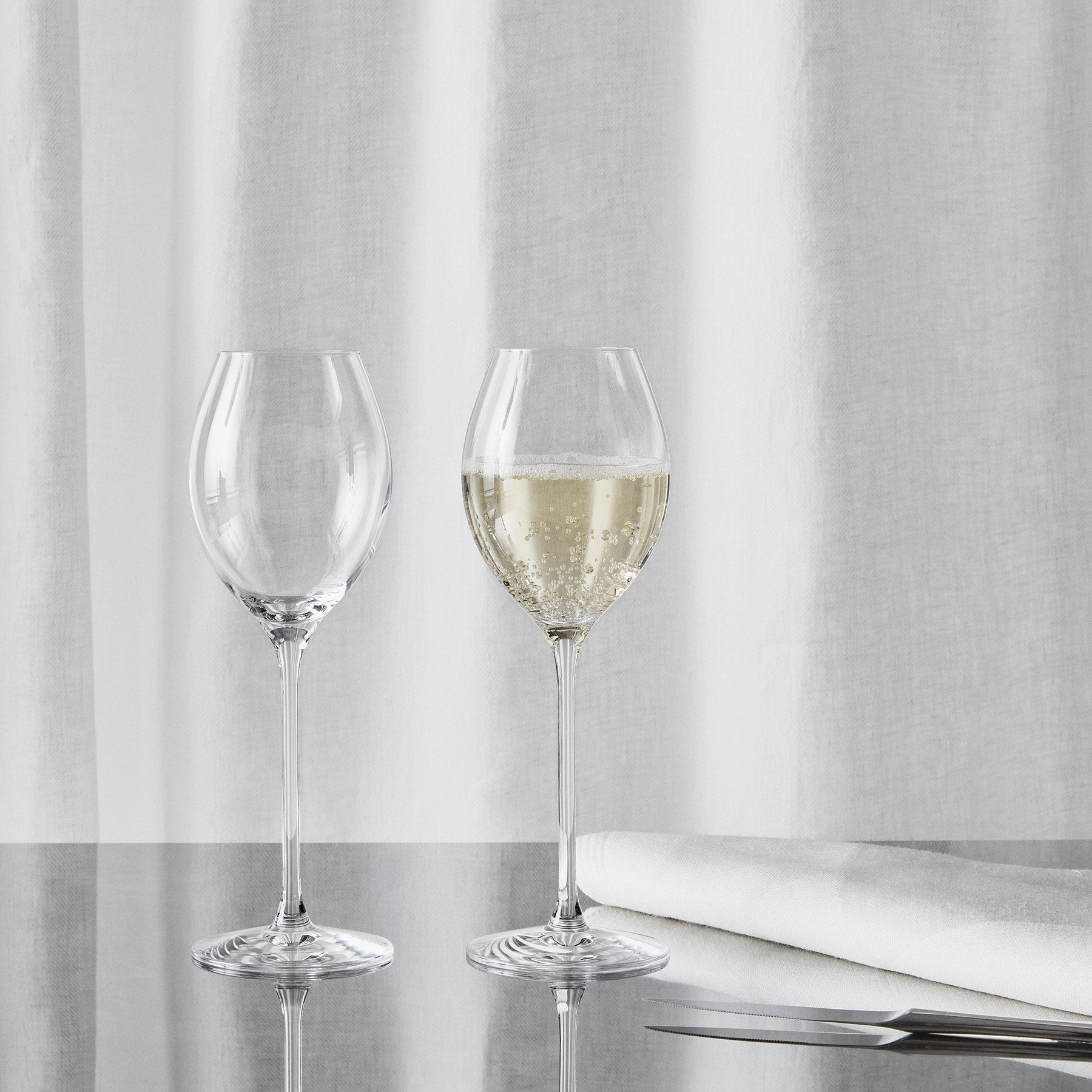 Orrefors Giftware Orrefors More Champagne Boule Set of 4