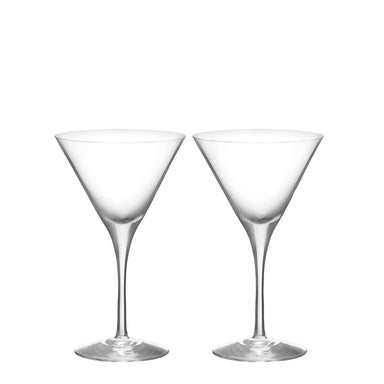 Orrefors Art Glass Orrefors More Martini - Set of 2