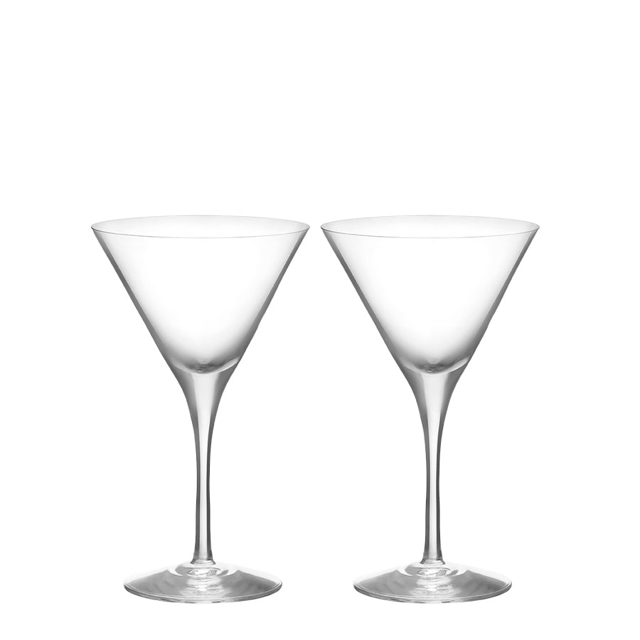 Orrefors Art Glass Orrefors More Martini - Set of 2