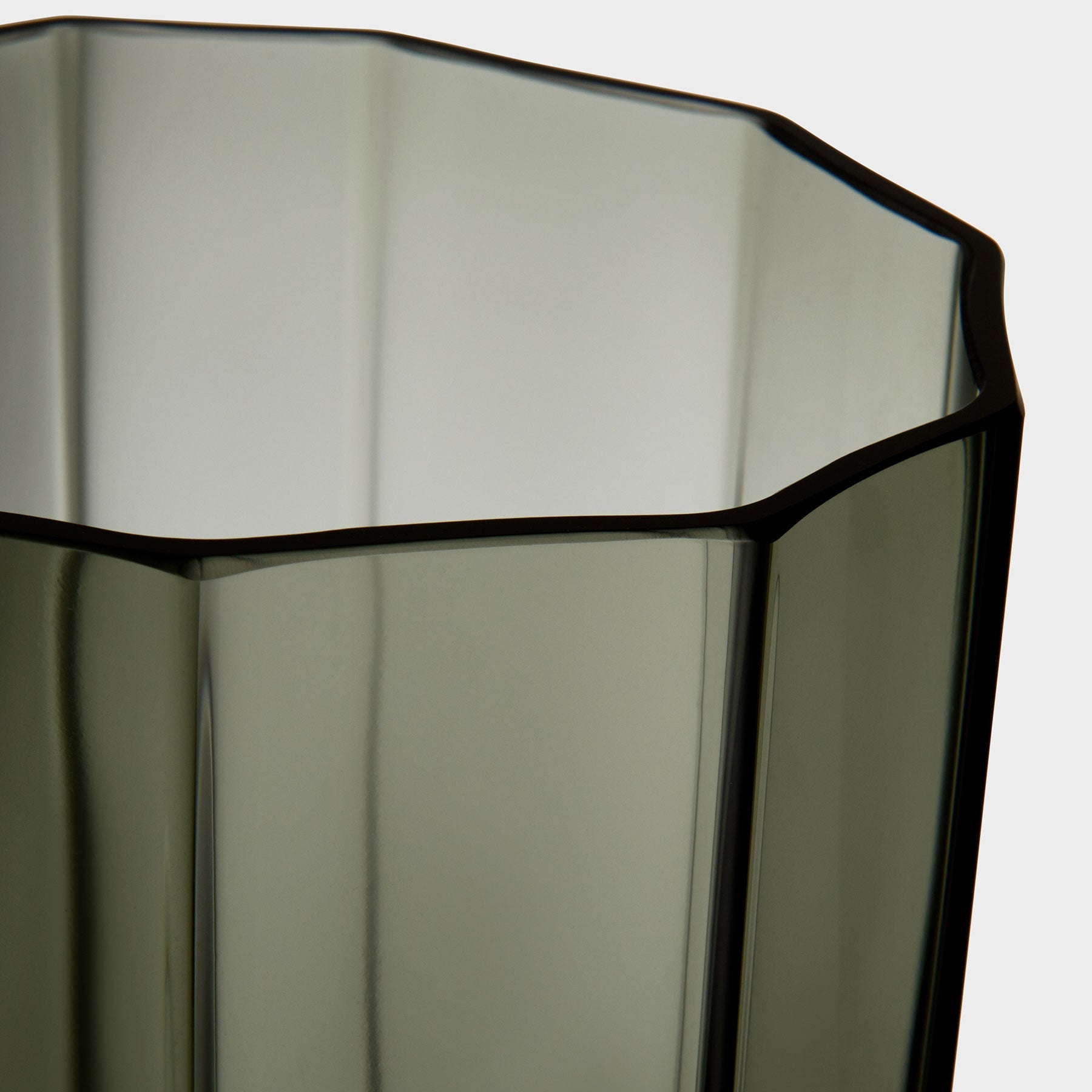 Orrefors Giftware Orrefors Reed Hurricane Moss Green