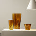 Orrefors Art Glass Orrefors Reed Vase Amber Large