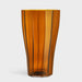 Orrefors Art Glass Orrefors Reed Vase Amber Large