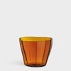 Orrefors Giftware Orrefors Reed Vase Amber Low