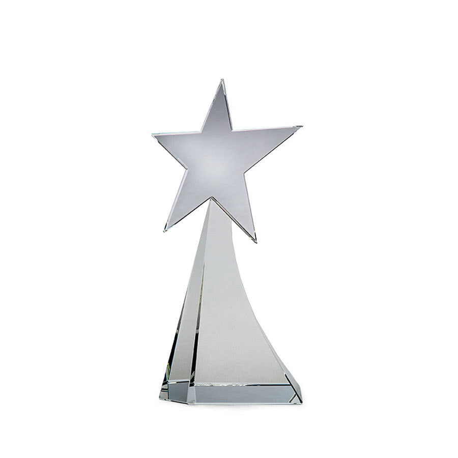 Orrefors Art Glass Orrefors Scandinavian Shooting Star Large