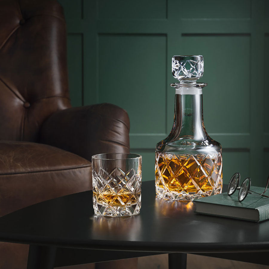 Orrefors Art Glass Orrefors Sofiero Double Old Fashioned