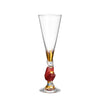 Orrefors Art Glass Orrefors Sparkling Devil Champagne Red