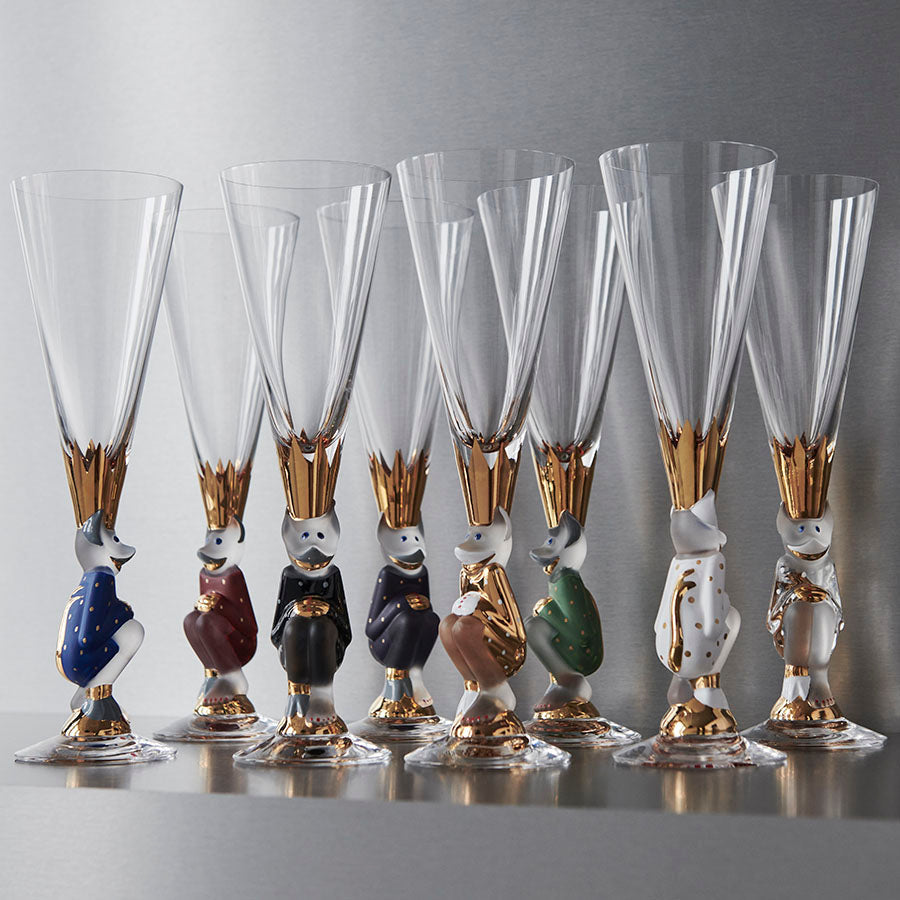 Orrefors Giftware Orrefors Sparkling Devil Gold