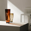 Orrefors Giftware Orrefors Squeeze Vase Sunset Brown XL