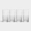 Orrefors Art Glass Orrefors Street Highball - Set of 4