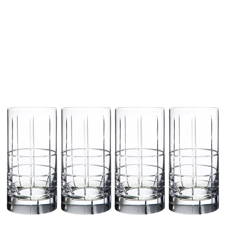 Orrefors Art Glass Orrefors Street Highball - Set of 4