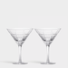 Orrefors Art Glass Orrefors Street Martini - Set of 2