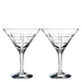 Orrefors Art Glass Orrefors Street Martini - Set of 2
