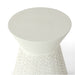 Palecek Furniture Palecek Acadia Outdoor Side Table, White
