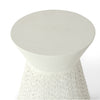 Palecek Furniture Palecek Acadia Outdoor Side Table, White