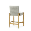 Palecek Furniture I/O BASKET WEAVE 4J / Motor Freight - Rate TBQ Palecek Alden Outdoor 24" Counter Stool