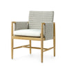 Palecek Furniture I/O BASKET WEAVE 4J / Motor Freight - Rate TBQ Palecek Alden Outdoor Arm Chair