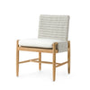 Palecek Furniture I/O BASKET WEAVE 4J / Motor Freight - Rate TBQ Palecek Alden Outdoor Side Chair